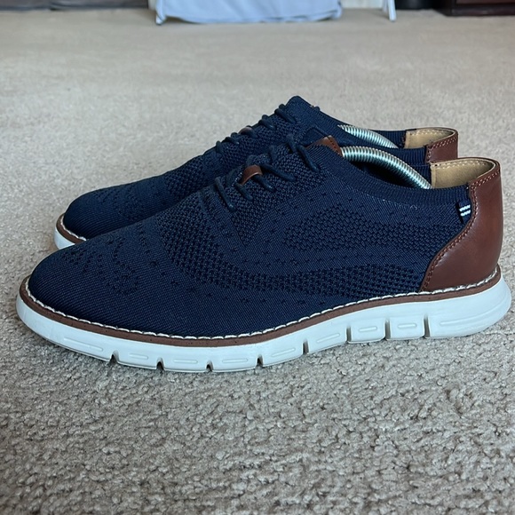 Nautica Men's Wingtip Oxford Lace-Up Sneakers - No Box - Picture 2 of 5